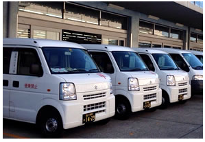 広田ユニオン軽貨物車