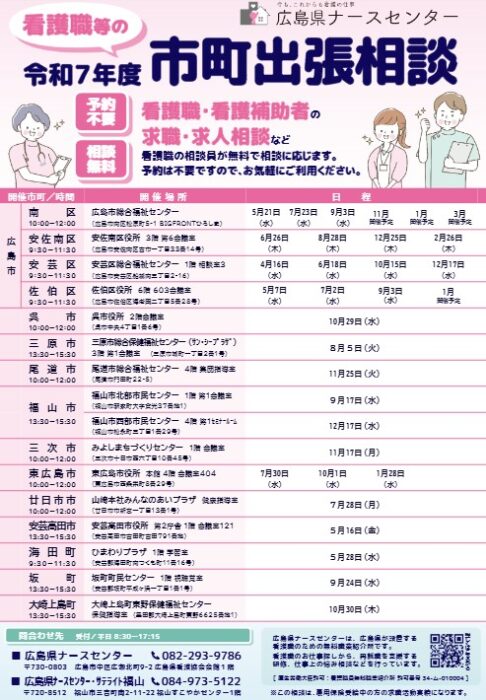 市町村出張相談